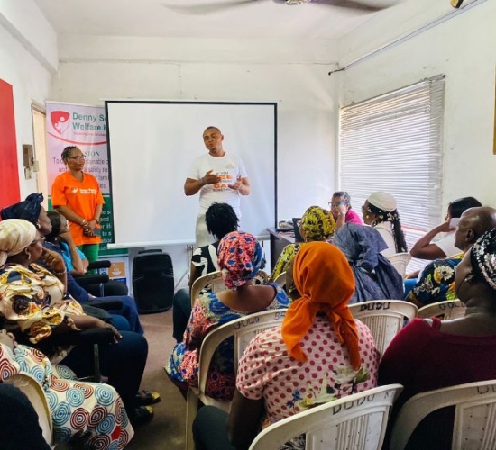 A Libya returnee recounting his sad experience at the Awareness raising collaboration programme